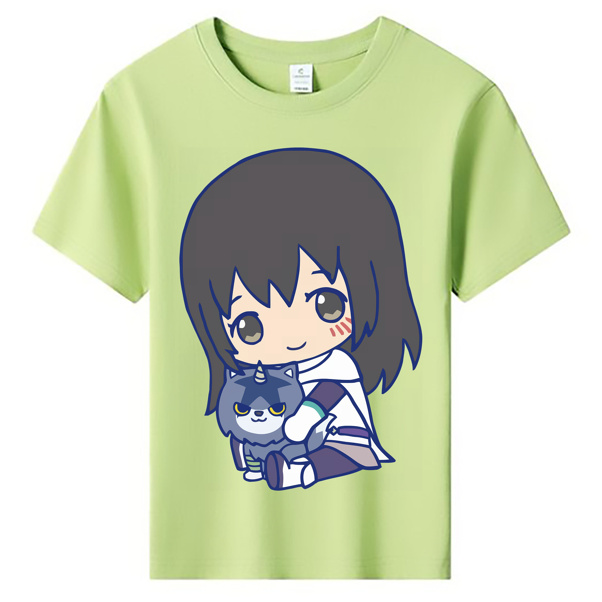 （画像用） 転スラ Regarding Reincarnated to Slime 綿100％キッズTシャツ（フロントプリント）